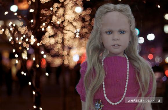 Новогоднее путешествие — Фарфоровые куклы Ruth Treffeisen (Рут Треффейсен): авторские (фото 2)