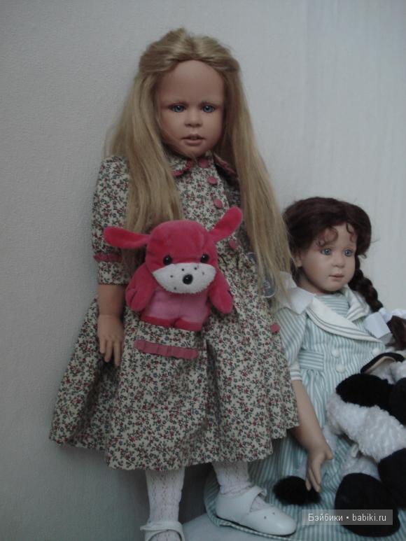 Мои девочки от Treffeisen - коллекционные куклы Сесилия и Нина