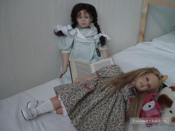 Мои девочки от Treffeisen - коллекционные куклы Сесилия и Нина