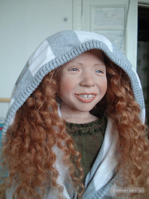 Мишелин - озорной ребенок, Цвегназе. Коллекционная кукла