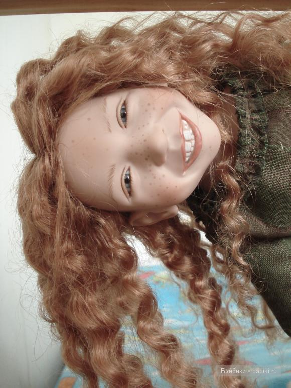 Мишелин - озорной ребенок, Цвегназе. Коллекционная кукла (фото 4)
