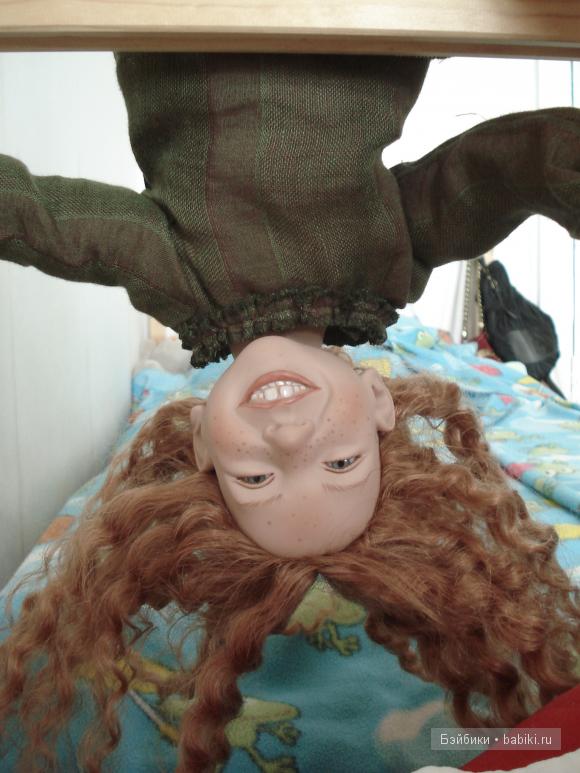 Мишелин - озорной ребенок, Цвегназе. Коллекционная кукла (фото 5)