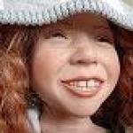 Мишелин - озорной ребенок, Цвегназе. Коллекционная кукла