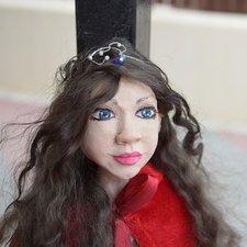Aвторская кукла Красная Шапочка
