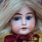 Немка в французских нарядах - 1900 года Ernst Heubach