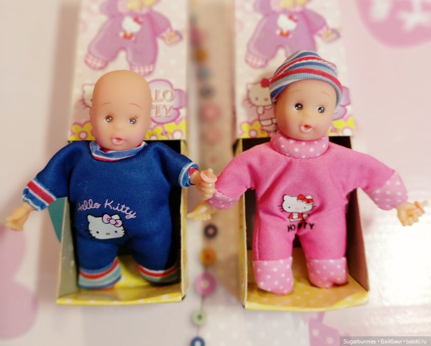 Пупсики из коробка с сосочками