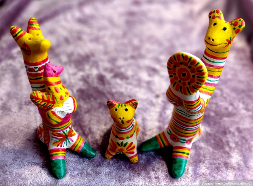 Лебединый медведь с зеркалом и коровка с золотыми рожками (фото 2)