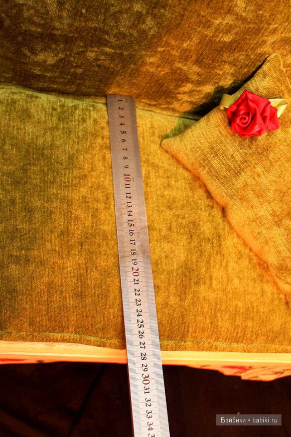 Диванчик для кукол БЖД — Мебель для кукол и домиков: фото (фото 6)