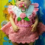 Моя малышка Снежинка дома! Реалистичная кукла реборн