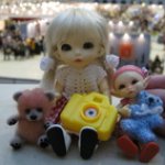 Как Элис и Муся посетили выставку кукол в Гостином дворе