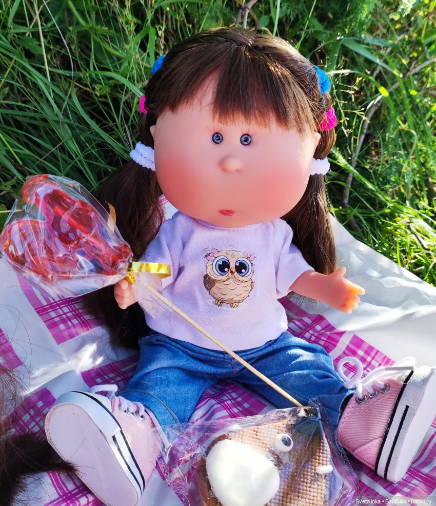 Булочка Мия — Куклы Nines d'Onil (Нинес): Миа (Mia) (фото 8)