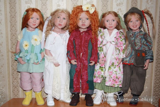 Коллекционные куклы Zwergnase. Фото из домашнего архива