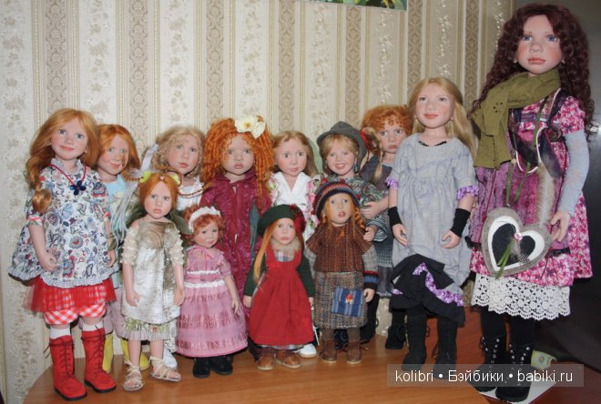 Коллекционные куклы Zwergnase. Фото из домашнего архива
