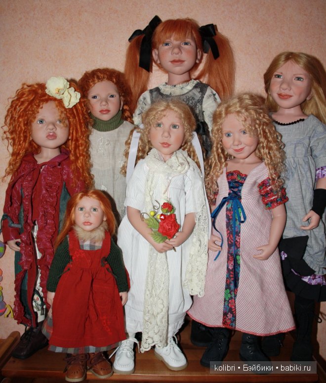 Коллекционные куклы Zwergnase. Фото из домашнего архива