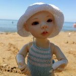 Как Даша первый раз на море побывала