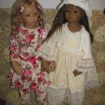 Коллекционные куклы Jani и Salinda от Annette Himstedt