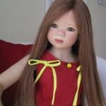 Как мы шили новое платье. Куклы Annette Himstedt - Лейла и Беллис