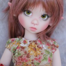 Розовая Pink Gracie elf от Kaye Wiggs. Новая. Редкая Розовая Pink Gracie elf от Kaye Wiggs. Новая. Редкая