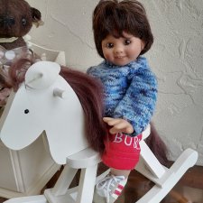 Малыш Bubi Rosmarie Anna Müller для Мастерпис с лошадкой Малыш Bubi Rosmarie Anna Müller для Мастерпис с лошадкой