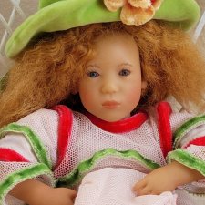 Малышка  Mirte от Annette Himstedt. Club Mini 1999 год. Копия большой куклы