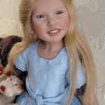 Vivianne от Zwergnase с мишкой 2006 - 2 куклы в одном сэте