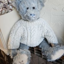 Мишка Old blu от Hildegard Gunzel и Gund Barton's Creek Collection.