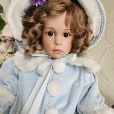 Нежнейшая принцесса Serine в голубом от Sissel Bjorstad Skille, 2008 год