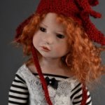 Leonida со своим мишкой от Zwergnase