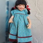 Смешная и яркая Lucy  от Helen Kish Doll. Серия Treehouse Gang.