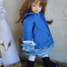 Малышка Princess Sara в пальто от Heidi Plusczok