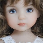 Little Darling #1 Tiffany от Dianna Effner. Роспись Geri Uribe