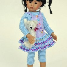 Felipa — коллекционная кукла от Heidi Plusczok 2014 г.