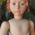 Melissa от Dolfi. Автор Ado Santini. Деревянная шарнирная кукла.Выпуск 1990 года.