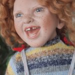 Рыжая позитивная хохотушка  Kicky (Кикки) от Zwergnase