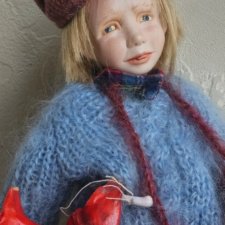 Чудесный Авиатор со своим самолетом от Sandi McAslan