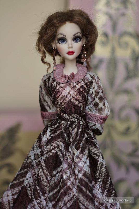 Шотландская клетка для Evangeline Ghastly (Tonner)