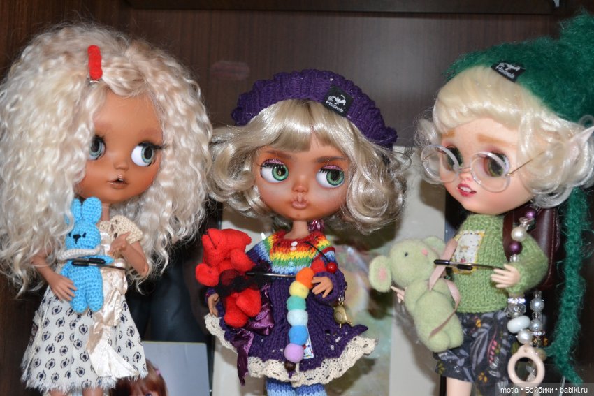 Лучше сразу и много — Куклы Blythe (Блайз) ООАК: кастом (фото 3)