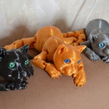 Удивительные котики 3Д