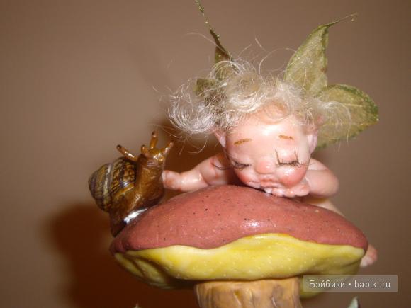 Серия Маленький цветочный эльф, Друзья - миниатюрные куклы своими руками (фото 5)