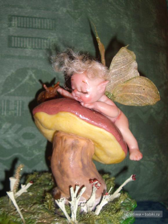 Серия Маленький цветочный эльф, Друзья - миниатюрные куклы своими руками