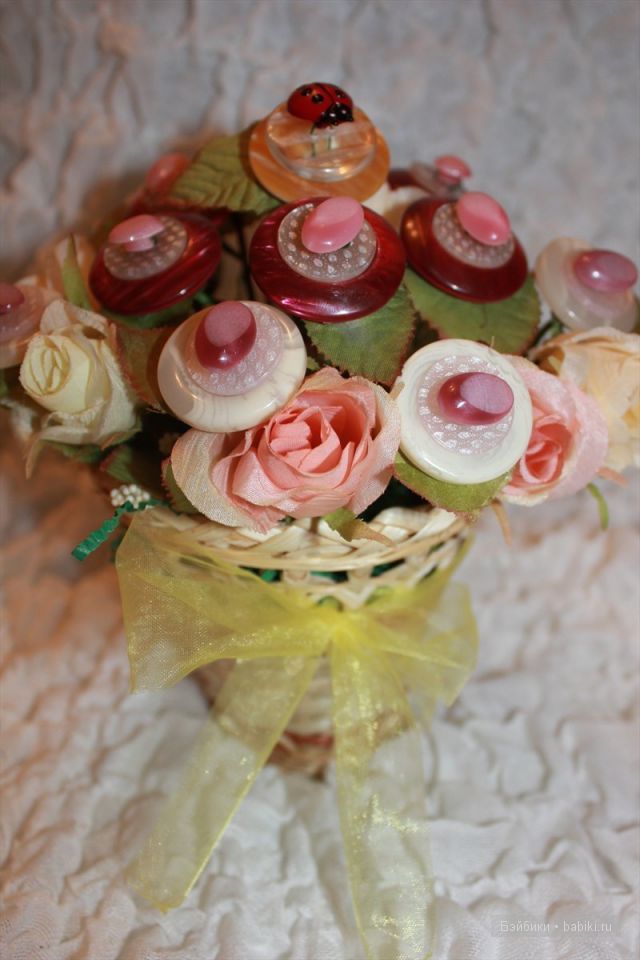 Букеты из конфет