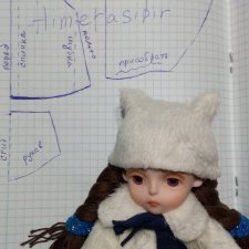 Выкройка шубки - пальто для Марики