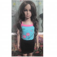 Шикарная очень большая кукла манекен 110 см ростом!!!