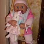 Воскресный день или моя сладенькая аннабелька осваивается дома .