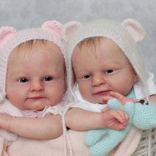 Прототипы Марк и Мэри от Ольги Ауэр ( Marc and Mary by Olga Auer). Куклы реборн Олеси Венгер