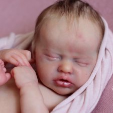 Моя крохотуля Инди. Кукла реборн Олеси Венгер