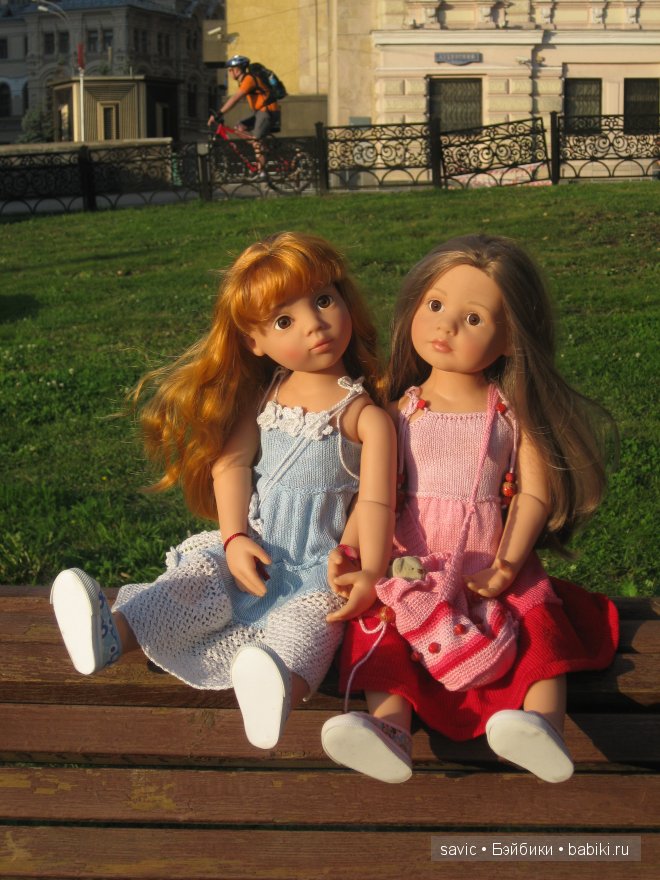 В Москве снова лето! Небольшая прогулка по любимым местам. Куклы Готц