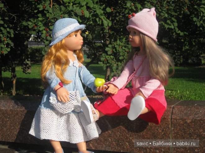 В Москве снова лето! Небольшая прогулка по любимым местам. Куклы Готц (фото 4)