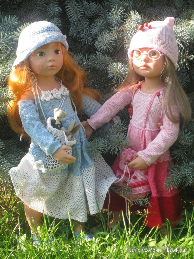 Небольшая прогулка по любимым местам. Куклы Готц