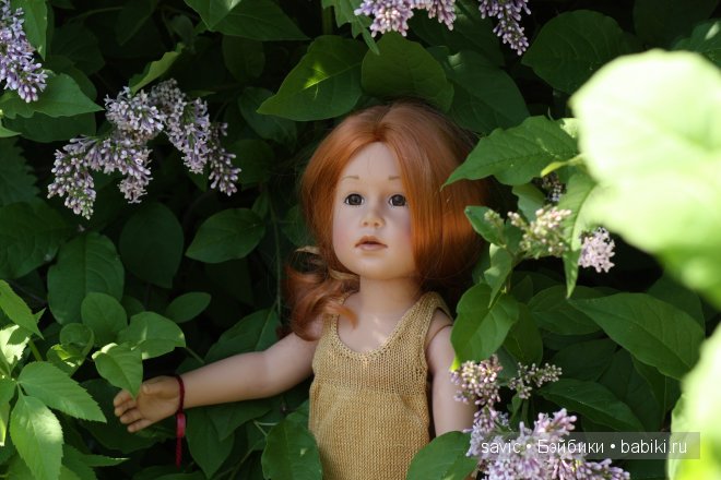 Наша летняя весна. Софиюшкина прогулка. Кукла София от Готц